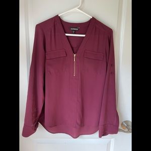 Express long sleeves top. Size small